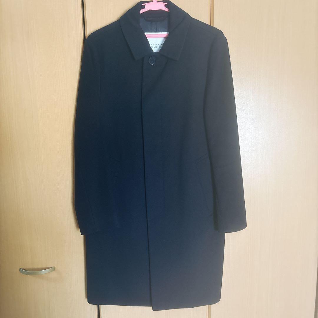 MACKINTOSH PHILOSOPHY ステンカラー コート L ネイビー