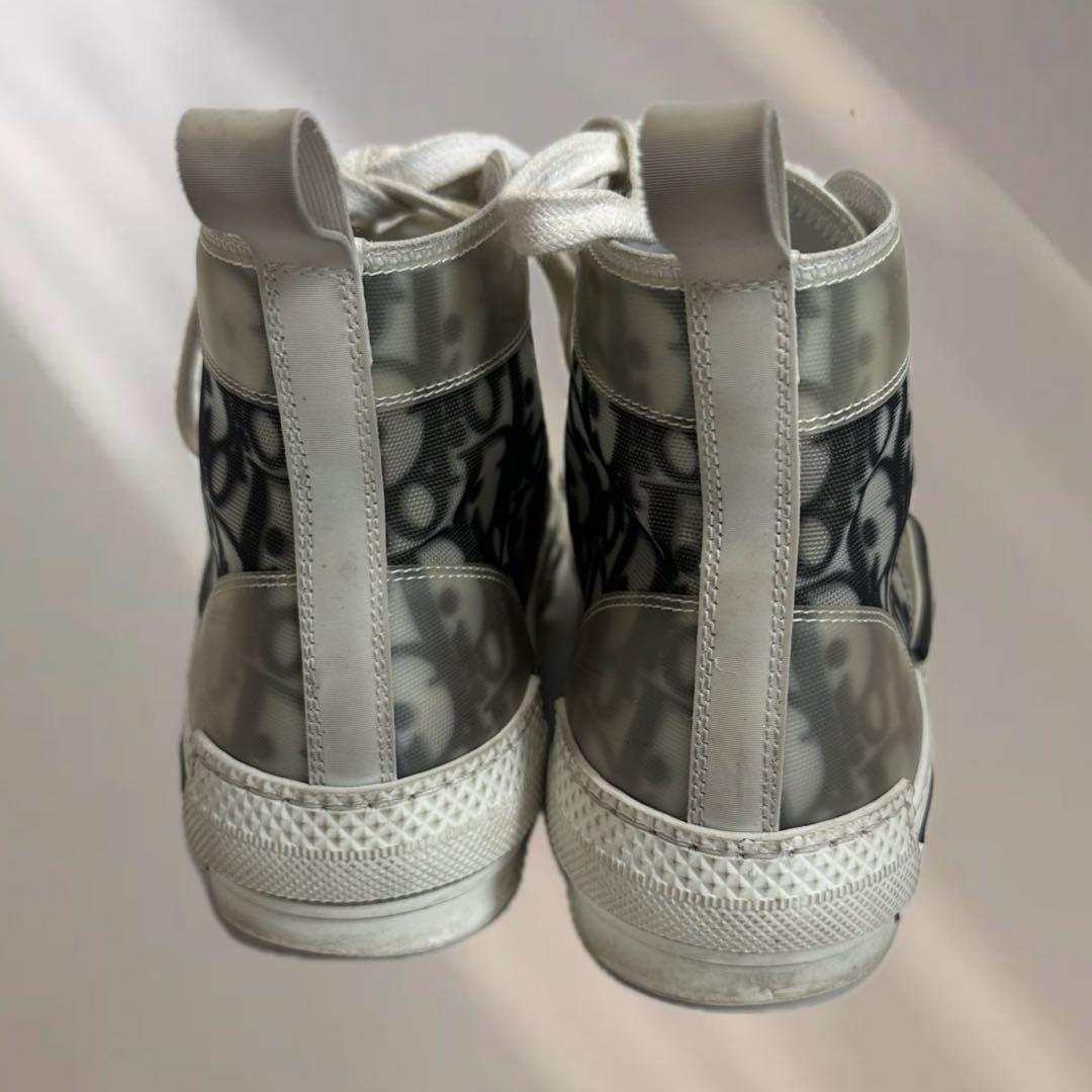 Dior ハイカットスニーカー グレー　37サイズ