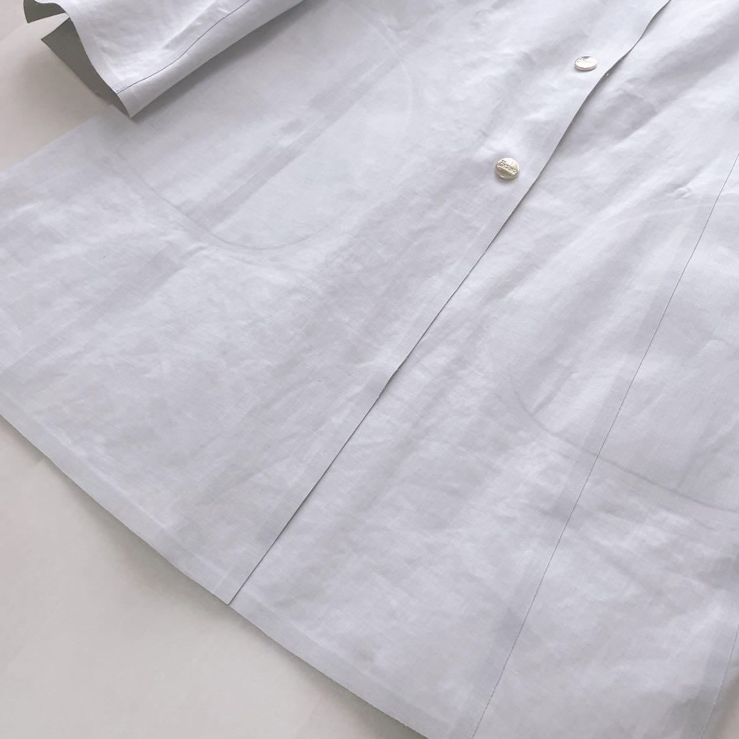 美品✨ヘルノ スプリングコート ジャケット リバーシブル 金ボタン ロゴ 42