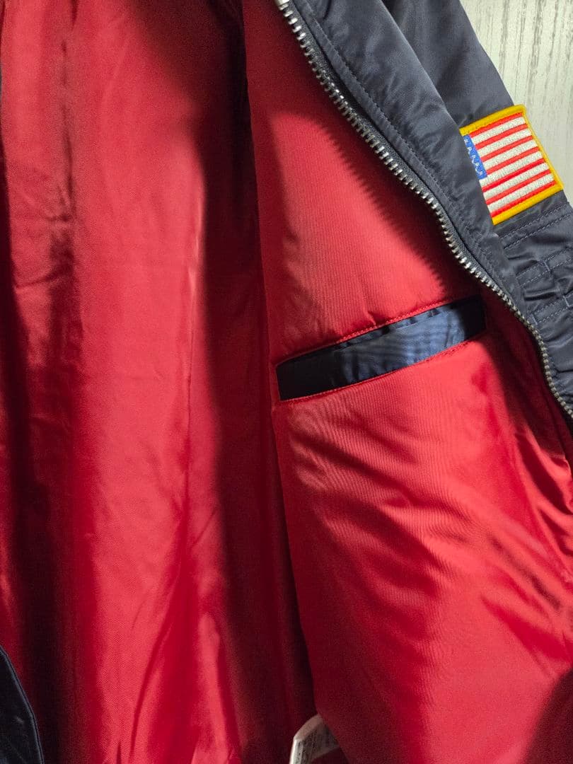 ル*イ様 NASA GEN Ⅱ CORE SPACE ALPHA　MA-1 XL