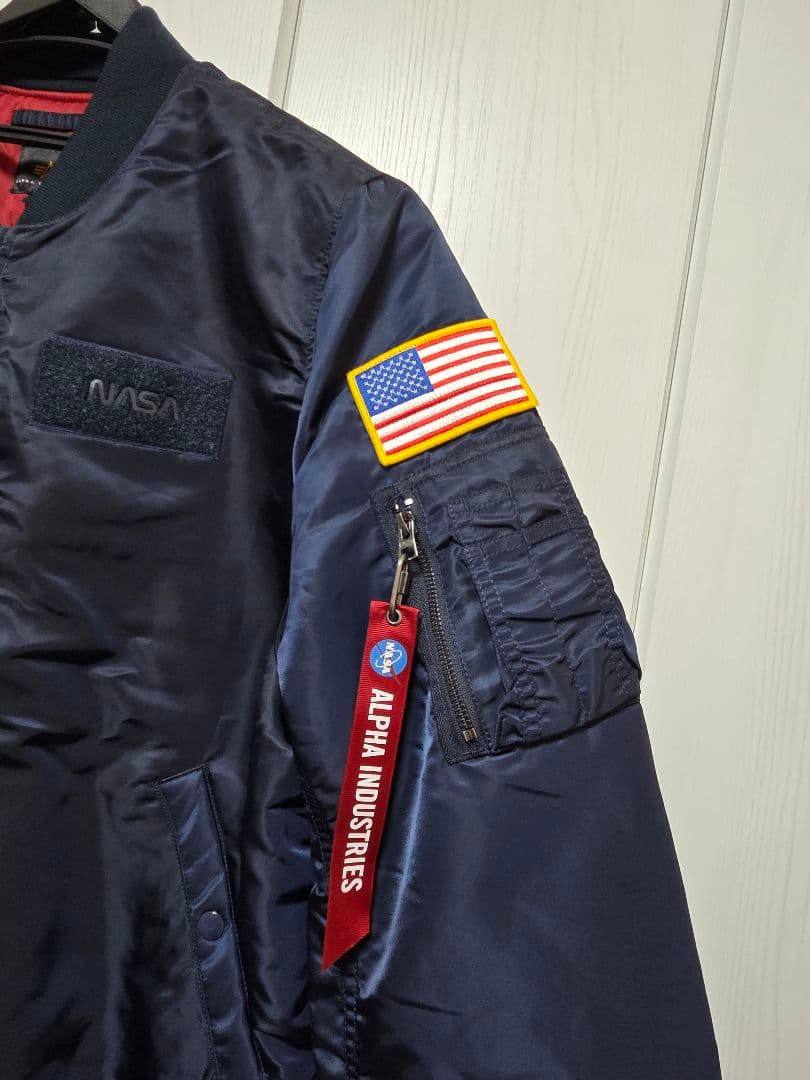 ル*イ様 NASA GEN Ⅱ CORE SPACE ALPHA　MA-1 XL