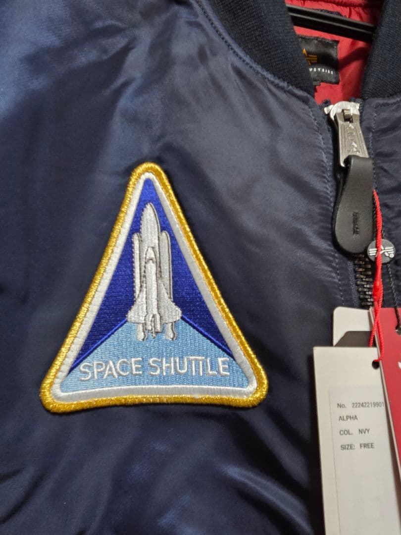 ル*イ様 NASA GEN Ⅱ CORE SPACE ALPHA　MA-1 XL