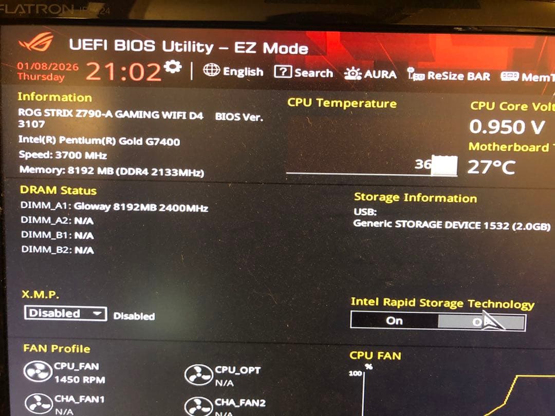 ASUS ROG STRIX Z790-A WIFI D4【保証あり】