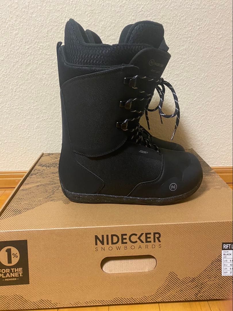 Nidecker Rift Lace ブラック スノーボードブーツ