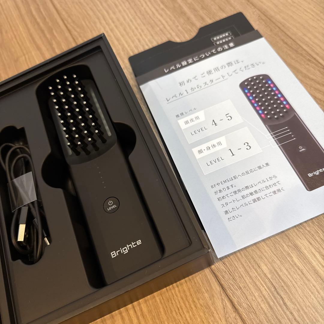 美品　Brighte ELEKI BRUSH ブラック