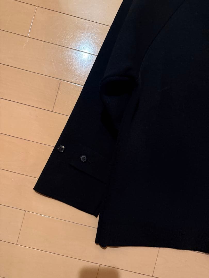 batoner ニット レザー襟 ジャケット 1