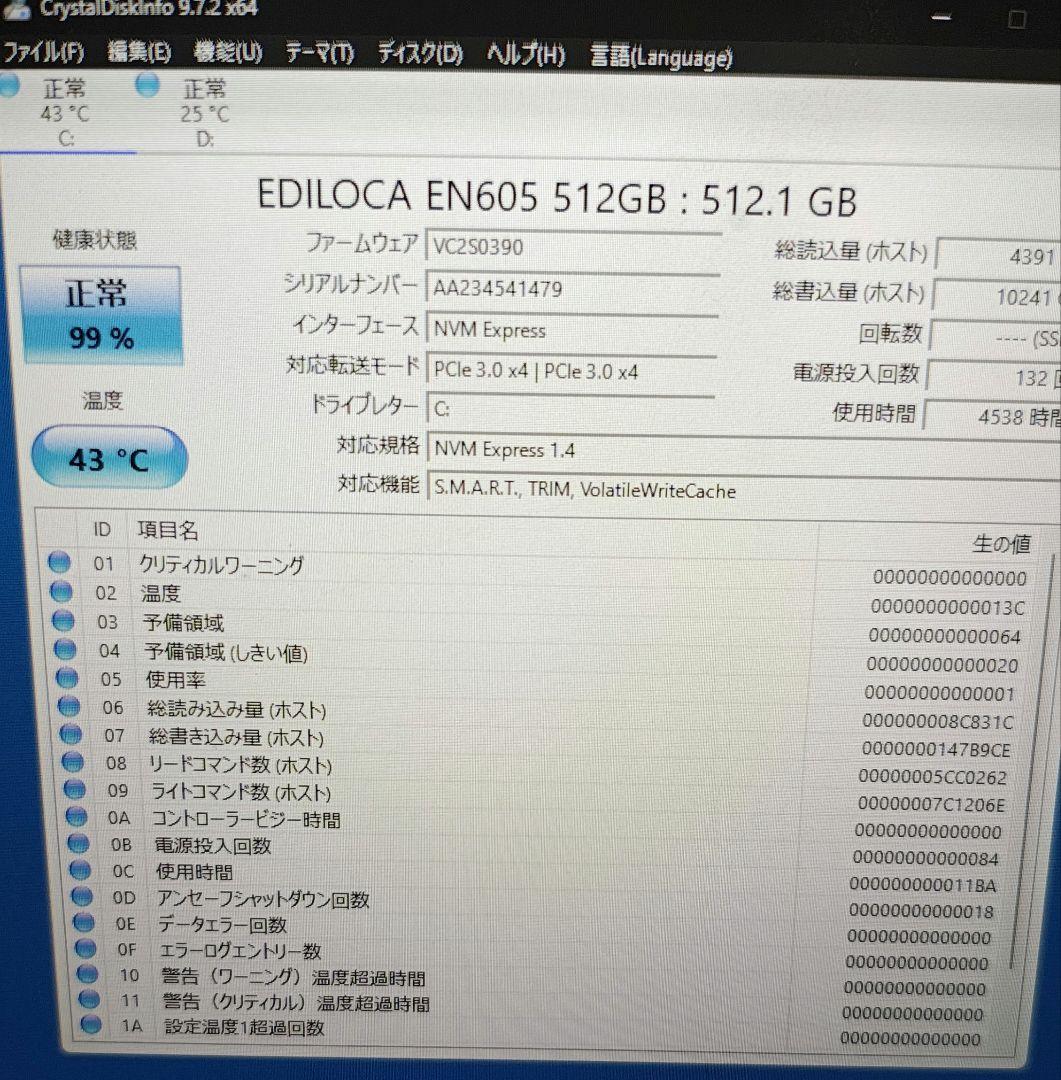 DELL Inspiron 5515 Ryzen7 5700U メモリ16GB