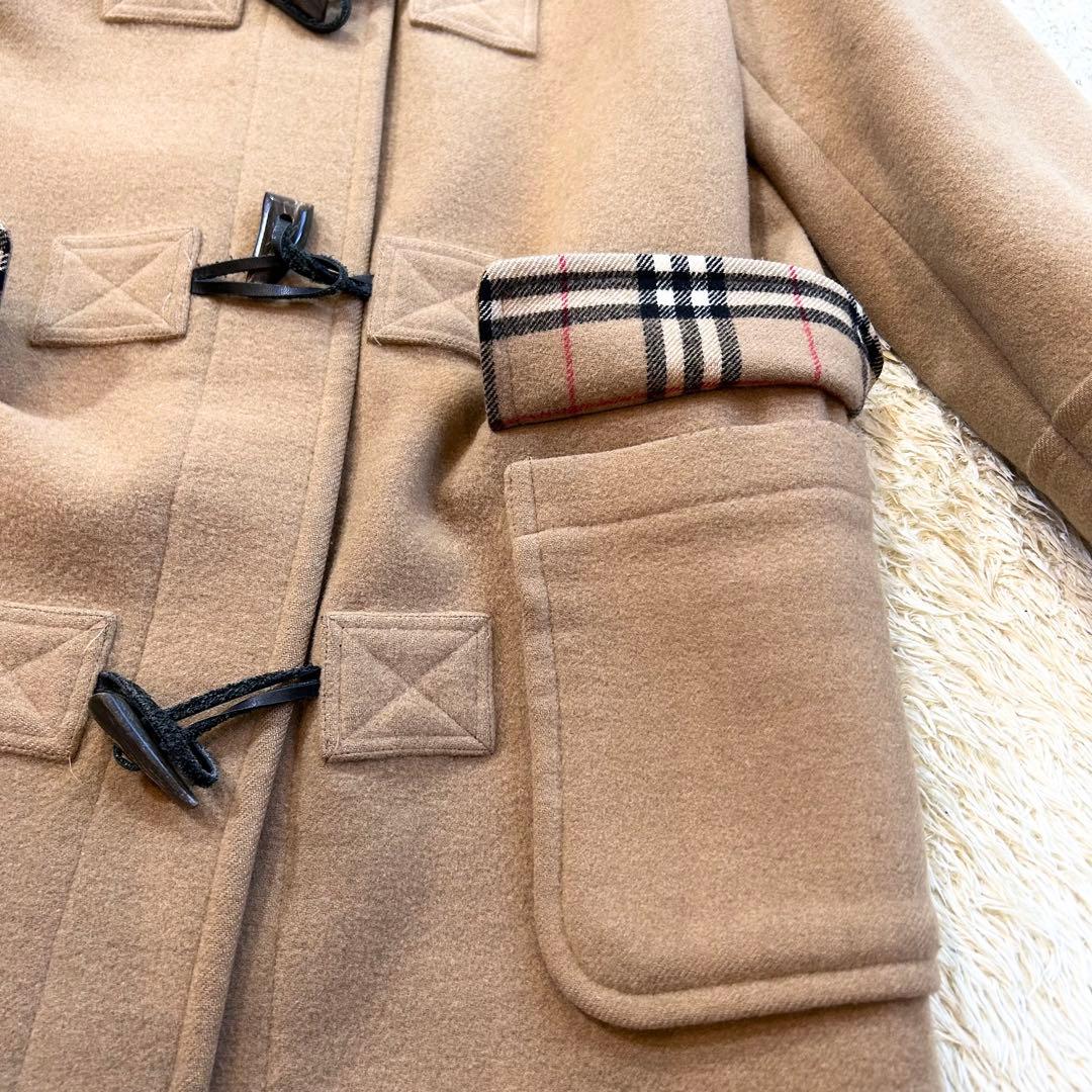 希少✨️BURBERRY ノバチェック ダッフルコート L 40 大きめ