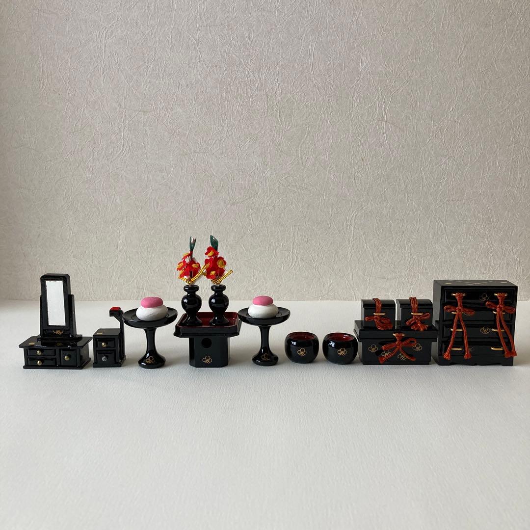 雛道具　ミニチュア　ふらここ　ひととえ　好きな方に　雛人形　お雛様　雛飾り