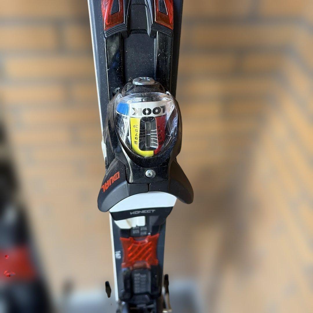 ROSSIGNOL HERO SHORT TURN スキー 赤黒