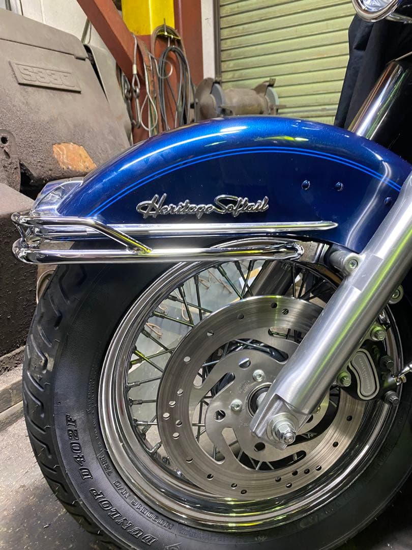 ハーレーヘリテイジ用　フロント&リア　フェンダーレール