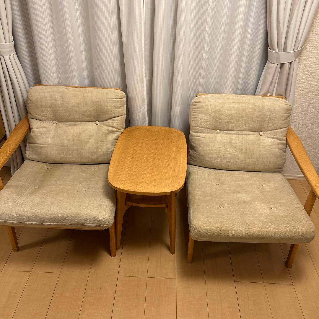 MARUNI60 2シーター モダンベージュ 2人掛けソファ