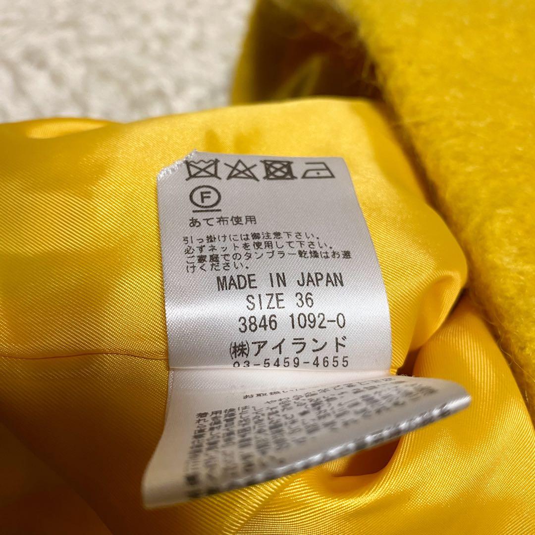 2way・美品✨ダイアグラム　シャギーショートPジャケット　ウール　フォックス