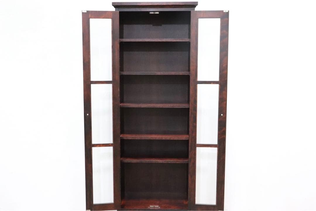 GMHH509○勇峰工芸 ふらの 書棚 本棚 飾り棚 ブックシェルフ 本箱 収