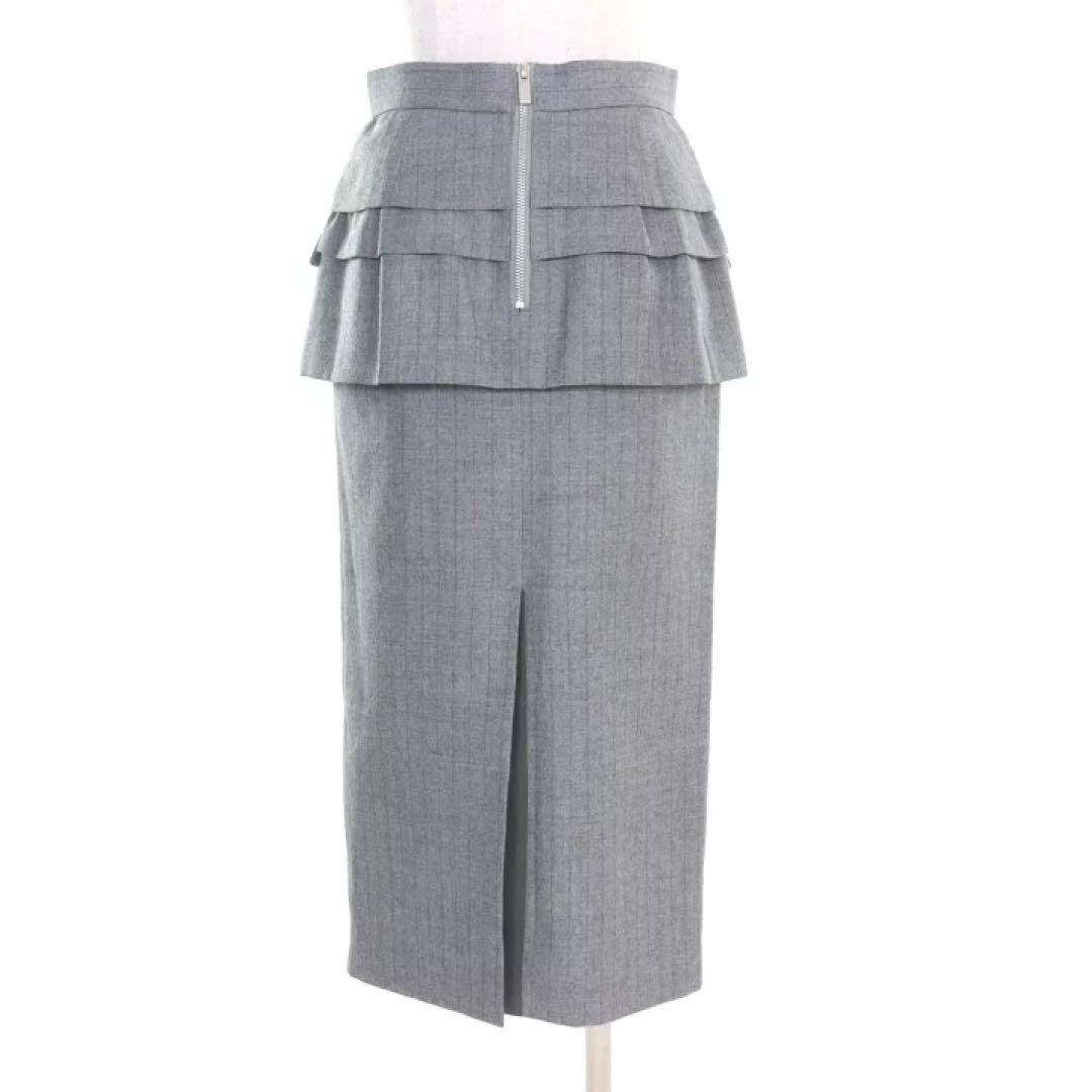 スカート sacai 23AW Chalk Stripe Skirt 23-06991