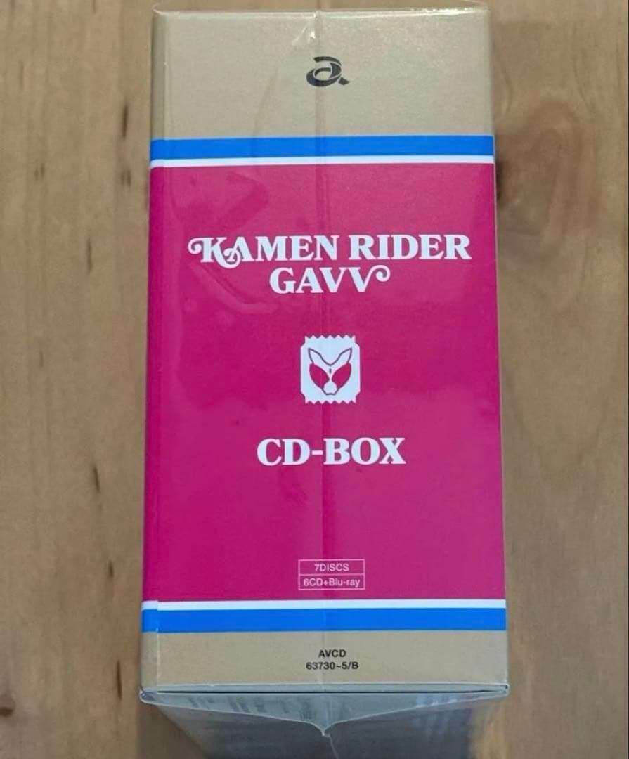 CD 仮面ライダーガヴ CD-BOX 初回生産限定盤 Blu-ray Disc付