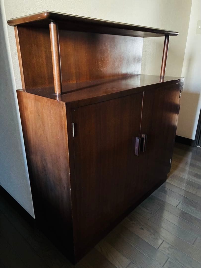 民藝家具 陳列棚 飾り棚 チェスト ラック 木製 押入れ 収納 整理 書斎