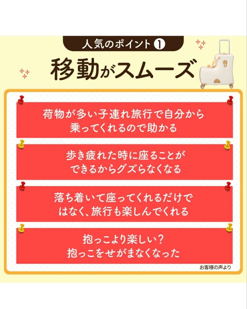 キッズトラベル Mサイズ 子供が乗れるキャリーケース