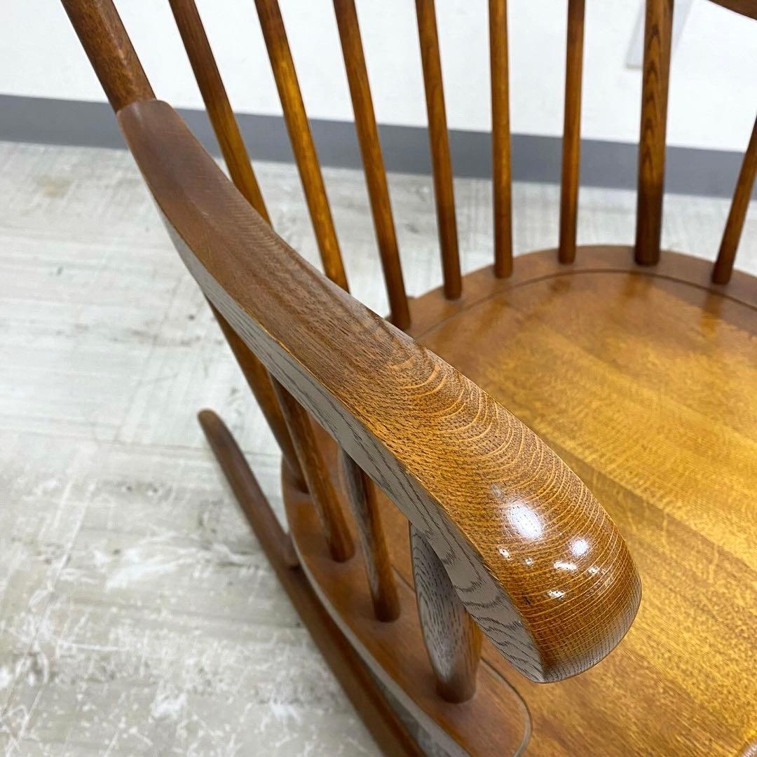 HIDA 飛騨産業 穂高 キツツキ ロッキングチェア 1人掛けチェア 椅子 2