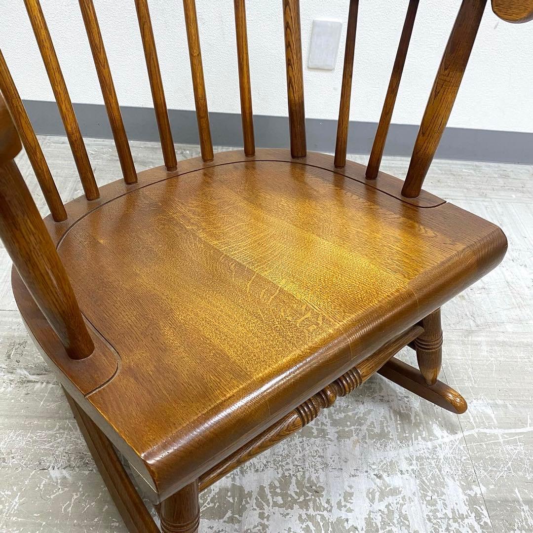 HIDA 飛騨産業 穂高 キツツキ ロッキングチェア 1人掛けチェア 椅子 2