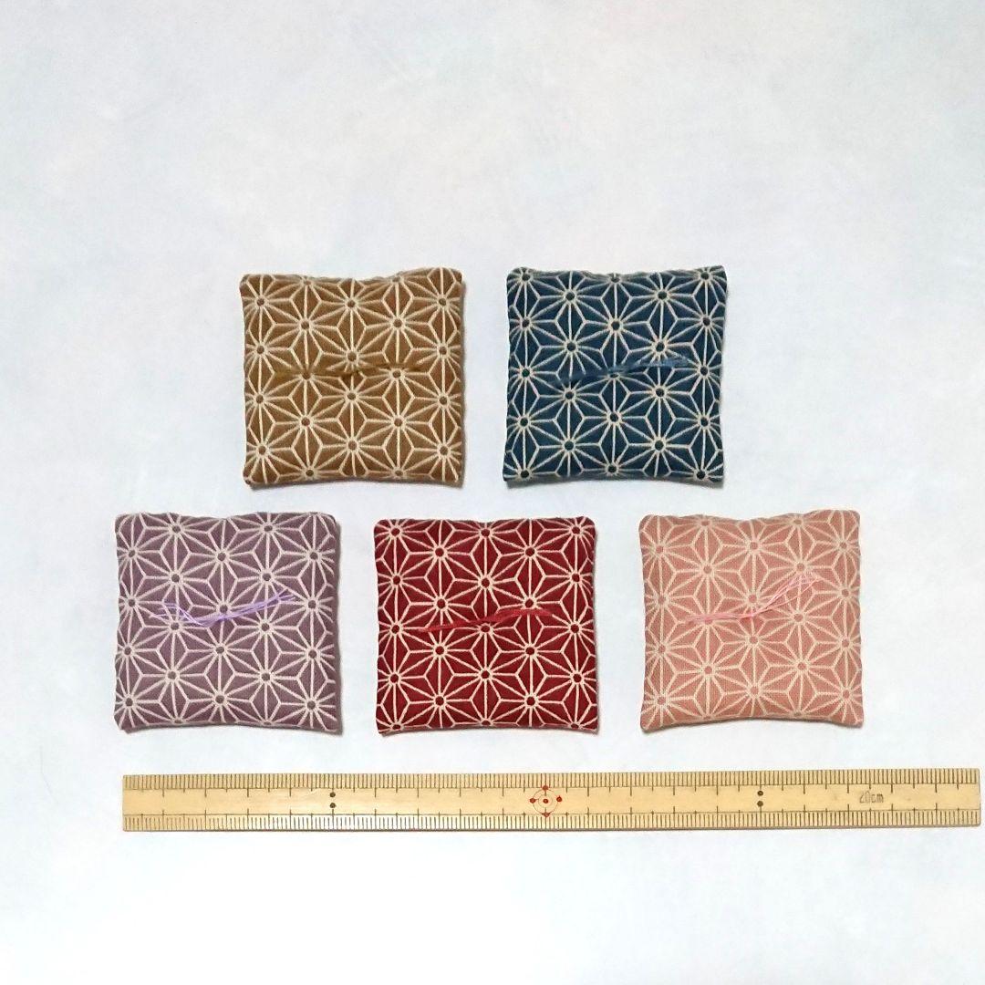 ★オーダーページ★ ミニ座布団「麻の葉(柄小)」置物用 ハンドメイド ミニチュア