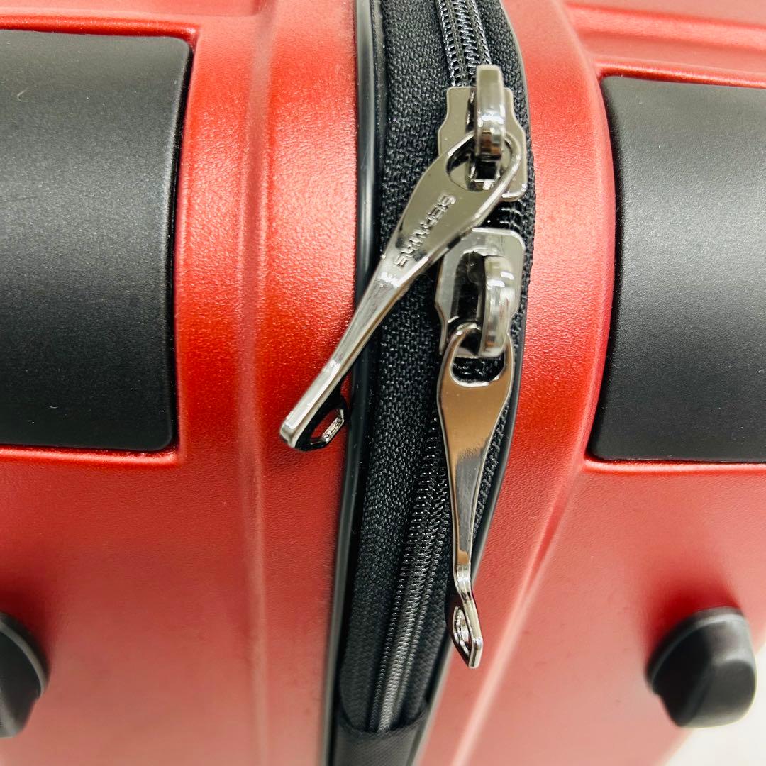BERMAS バーマス スーツケース レッド 54L