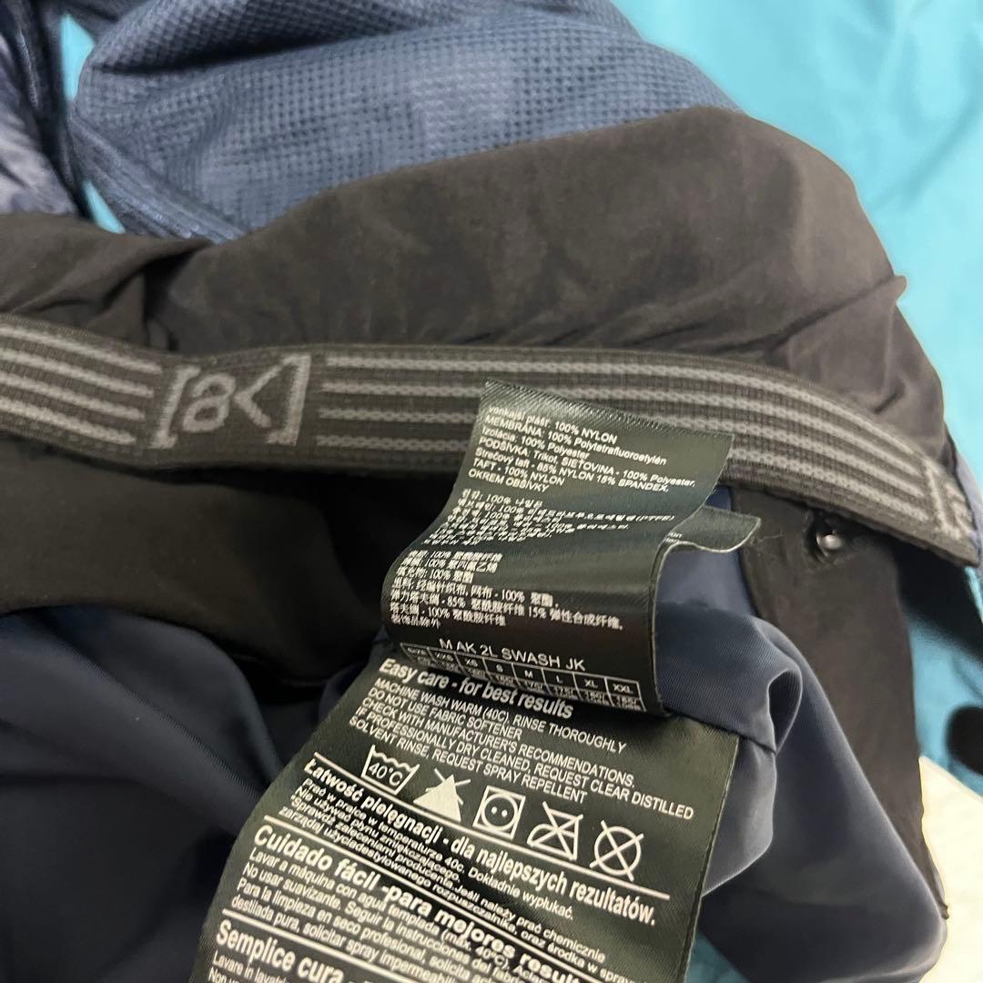 最高級 BURTON AK バートン swash ジャケット スノボ ブルー