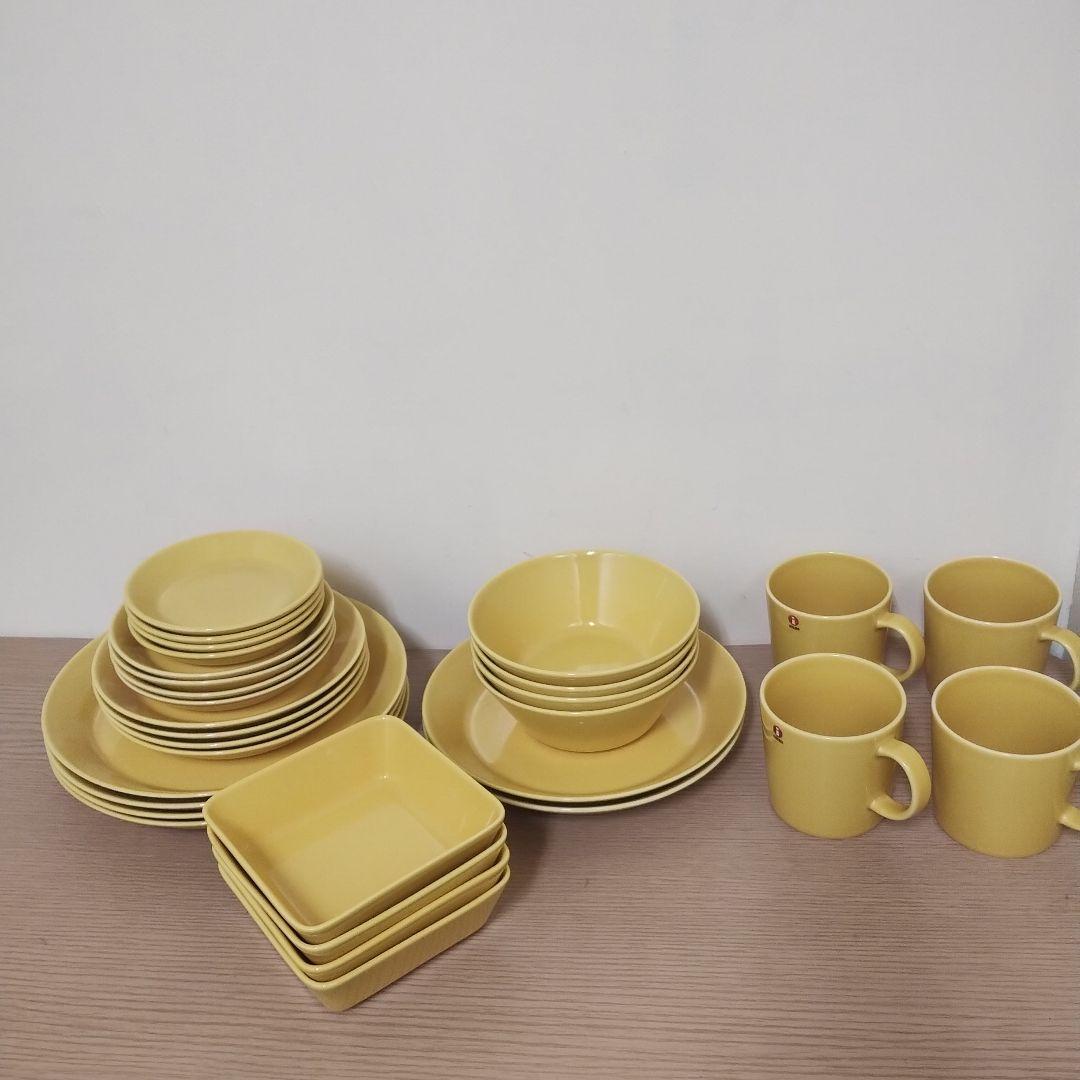  TEEMA カップ4 丸皿18 ボール4 角皿4 30点セット