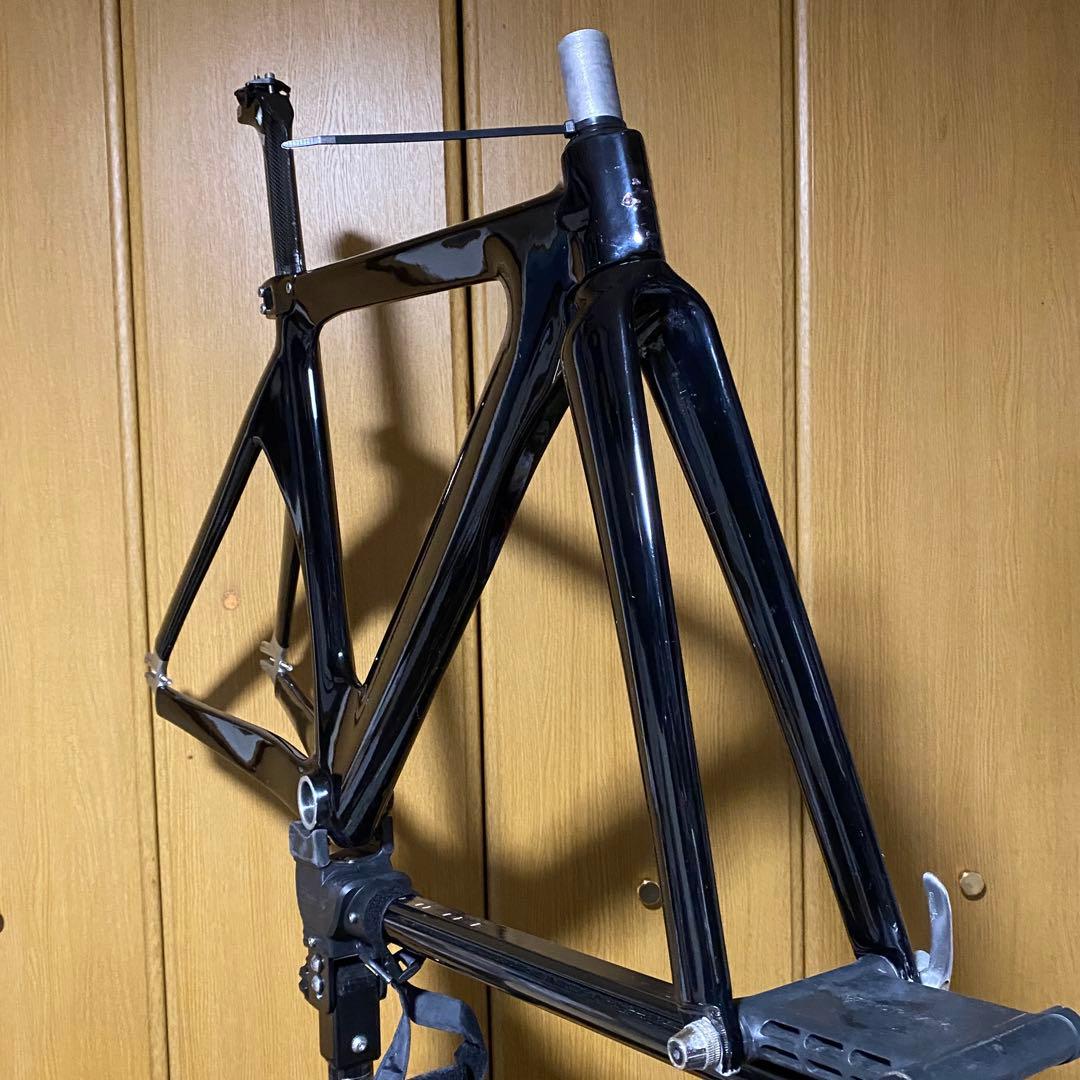 アンカーTR9 SSサイズ カーボントラックバイクフレーム ブラック