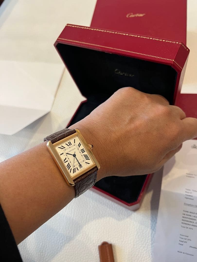 値下げ‼️Cartier TANK SOLO XL自動巻き
