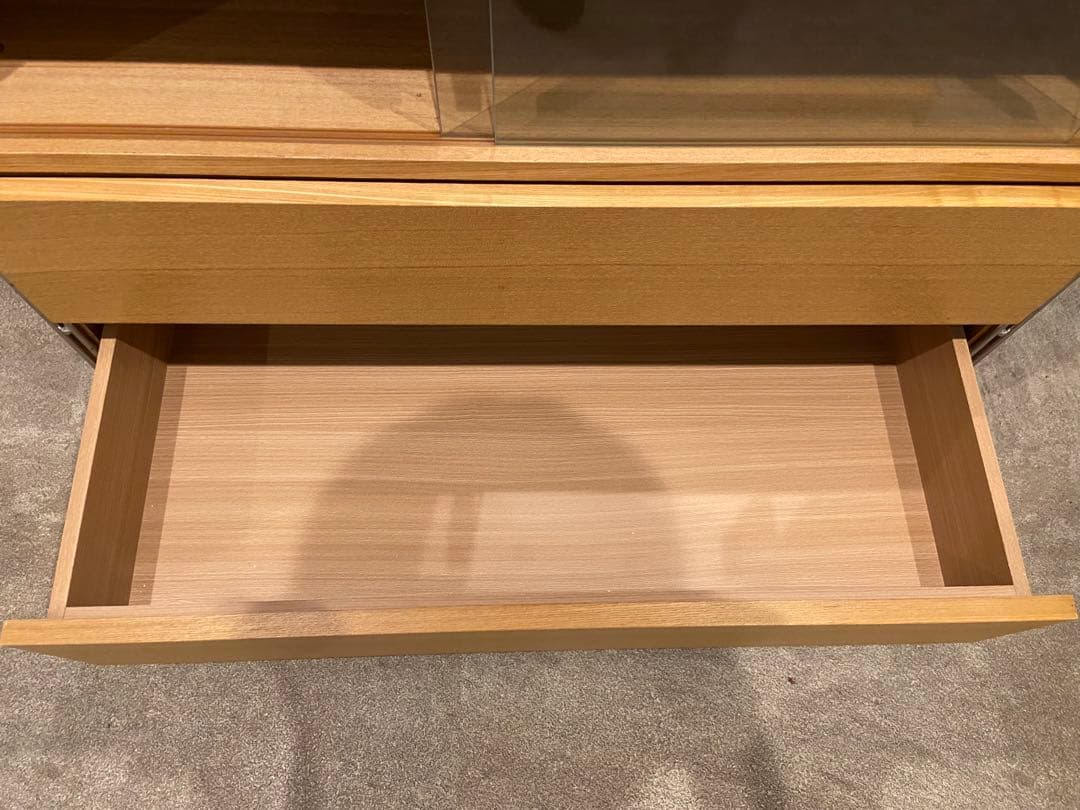 ⭐️美品⭐️オプション２個付⭐️無印良品⭐️ステンレスユニットシェルフ ワイド小