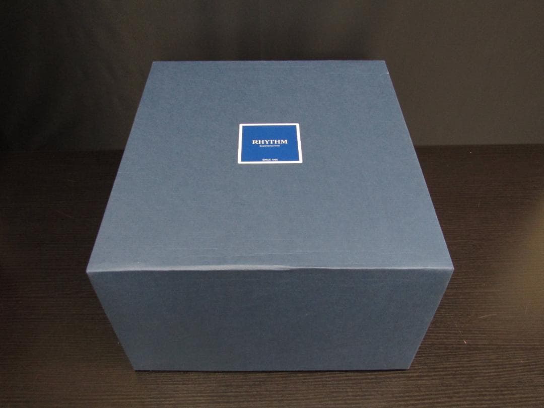 【家宝に】【未使用品】リズム時計 ハイグレード置時計 RHG-R03 象嵌細工