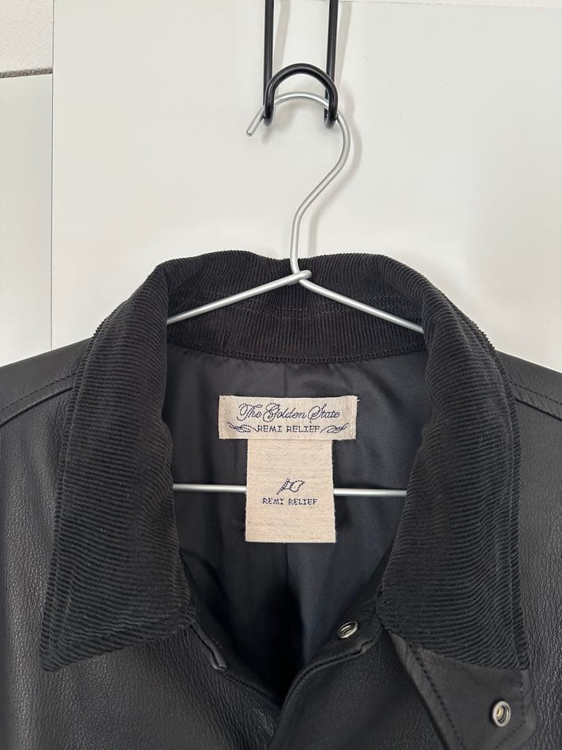 レミレリーフ　レザージャケット