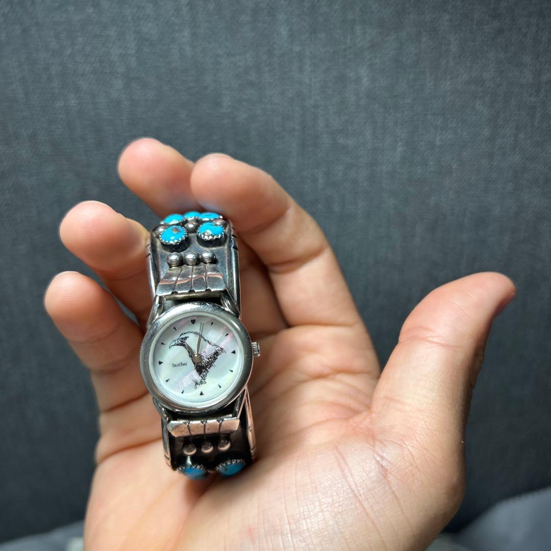 60〜70sナバホ族 時計型バングル