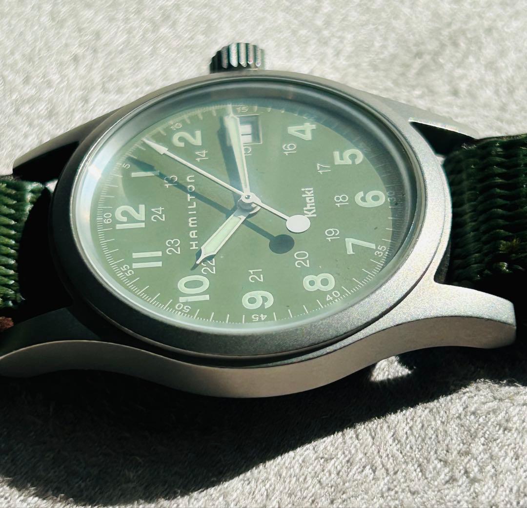 HAMILTON Khaki カーキ 6359 クォーツ ボーイズサイズ