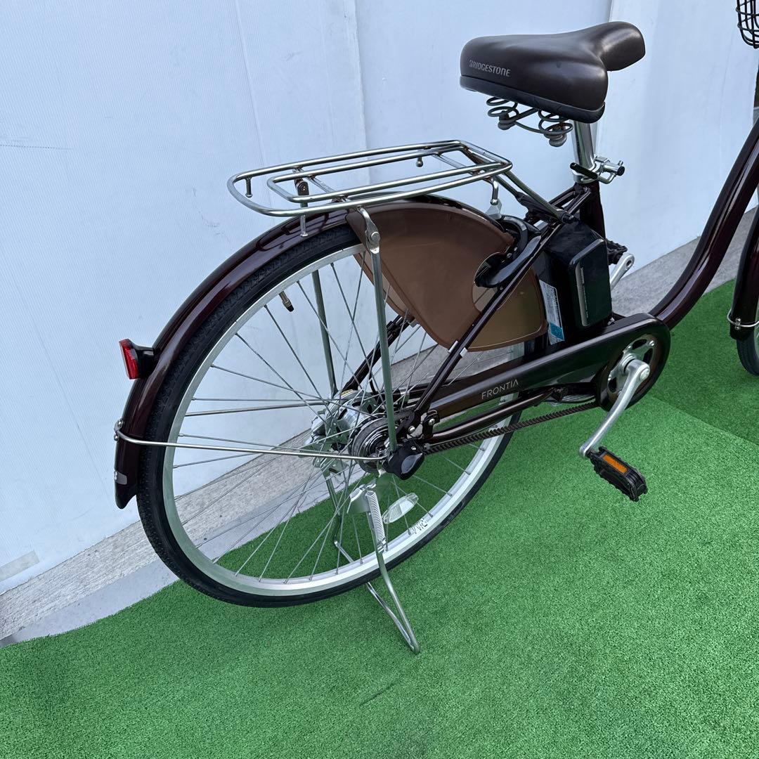 ブリヂストン アルベルト新型電動アシスト自転車26インチ ブラウン