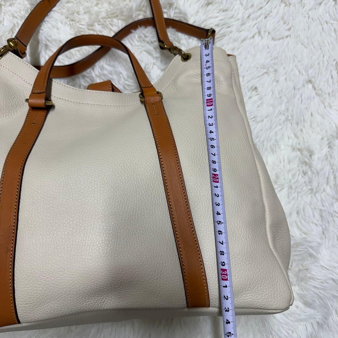 ダニエルアンドボブ アラドーロ トートバッグ A4 肩掛け　2way シボ革