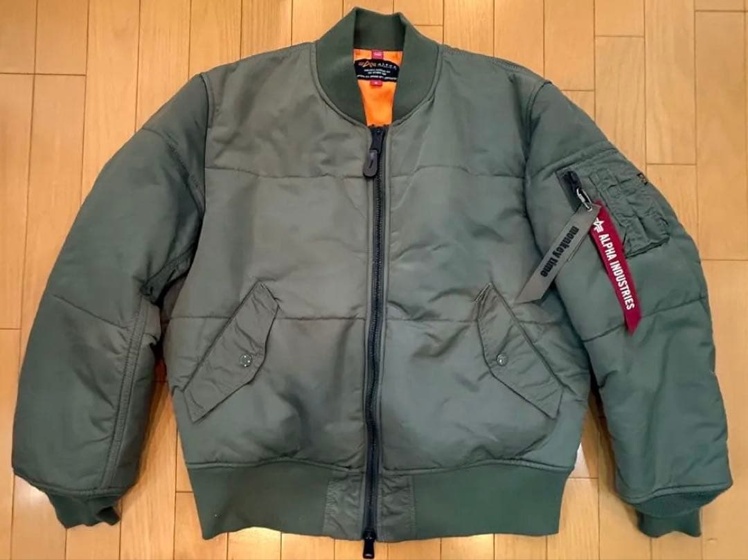 ALPHA INDUSTRIES×monkey time QLTD MA-1