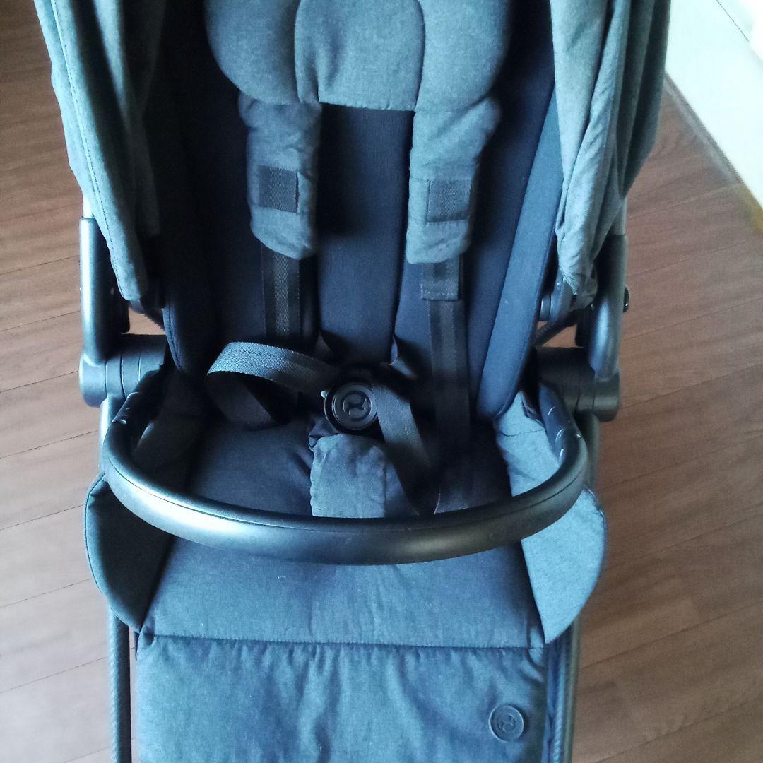 Cybex Melio Carbon ベビーカー ブラック