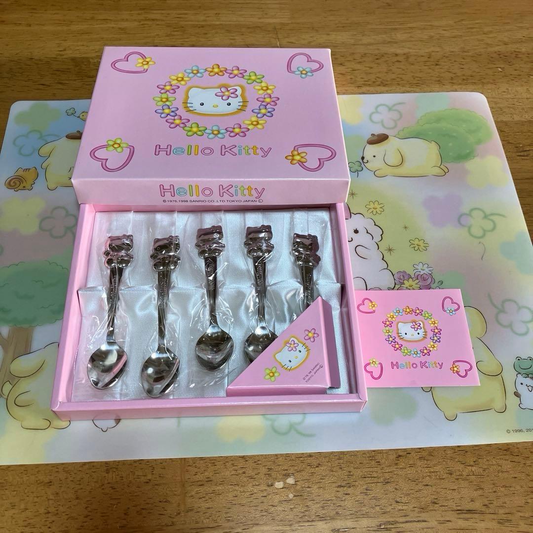 サンリオ　ハローキティ　スプーンセット　レトロ〜SA5