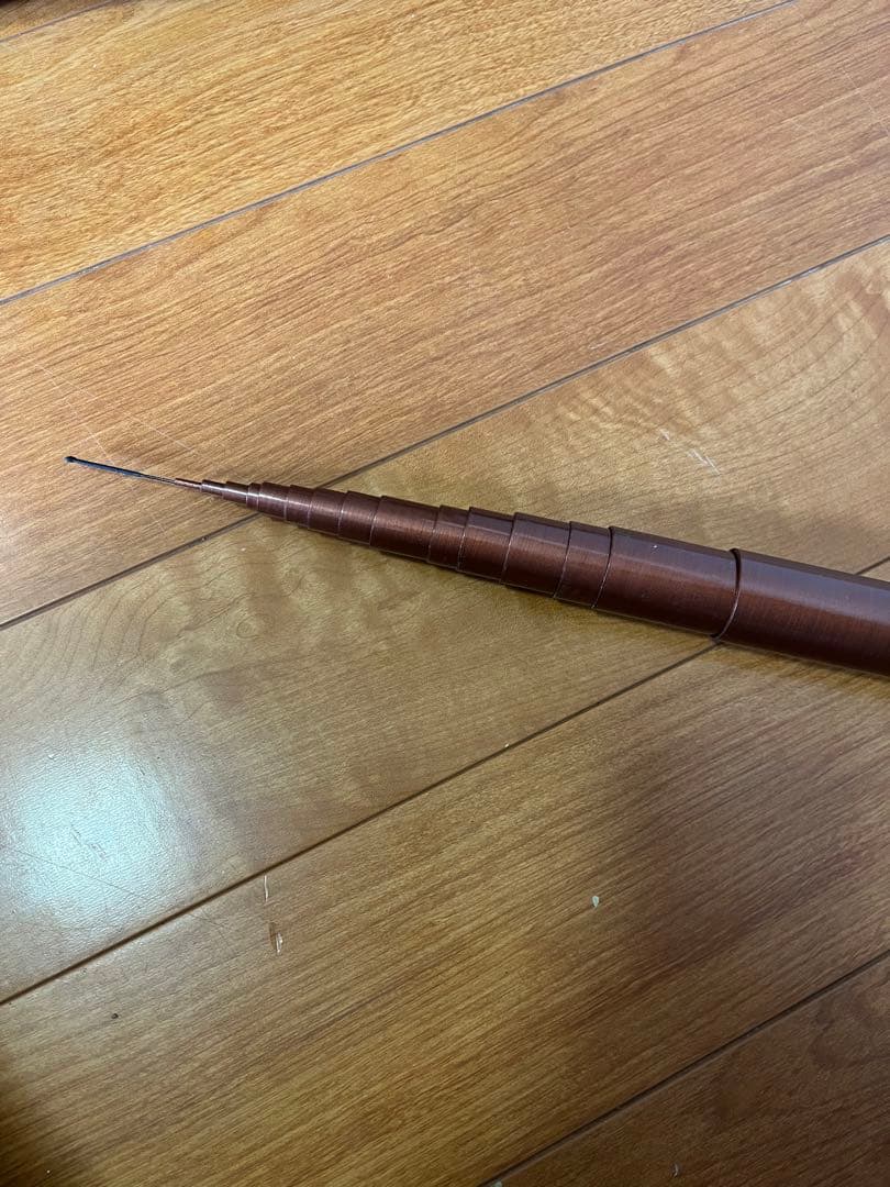 中古 daiwa 渓流竿 琥珀 中硬調子 51 ダイワ 16本継 ケース付き