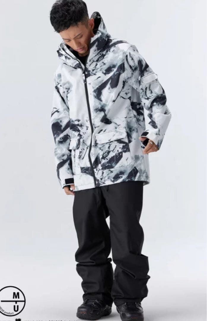 スノーボード用ジャケットとパンツセット (L)MTU