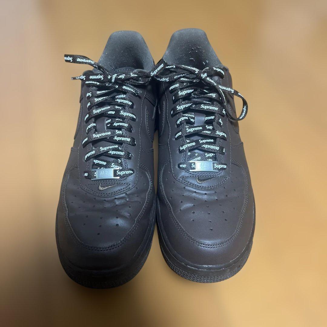 d*y様 Nike Air Force 1 ブラウンSupreme