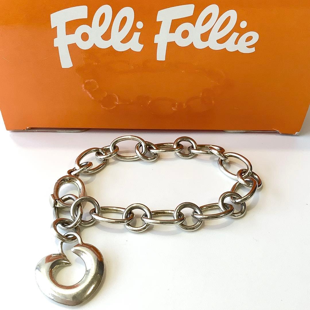 フォリフォリ★シルバー925 チェーンブレスレット