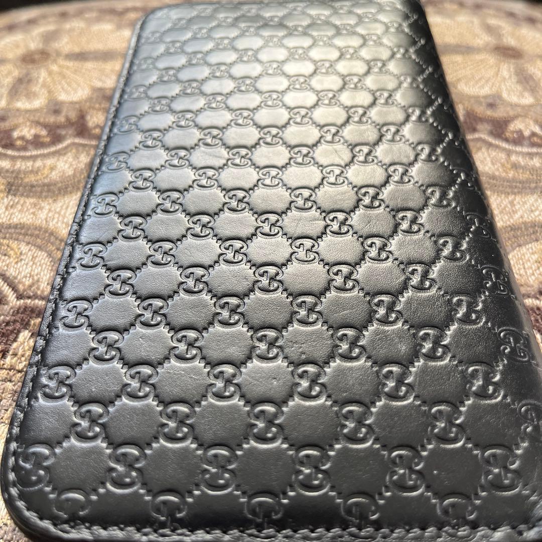 GUCCI マイクロシマ 長財布