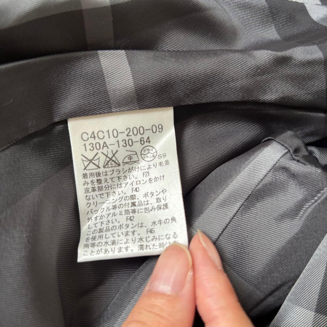 【美品✨】バーバリーロンドン　ダッフルコート　カシミヤ　2way ロングコート