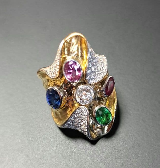 【美品】指輪(メレダイヤ等)