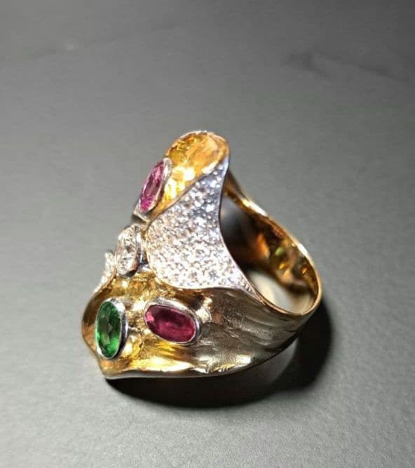 【美品】指輪(メレダイヤ等)