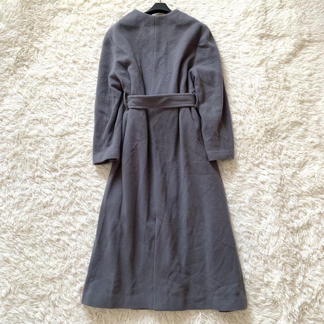 極美品✨プロポーションボディドレッシング 24aw ガウンコート ロング ウール