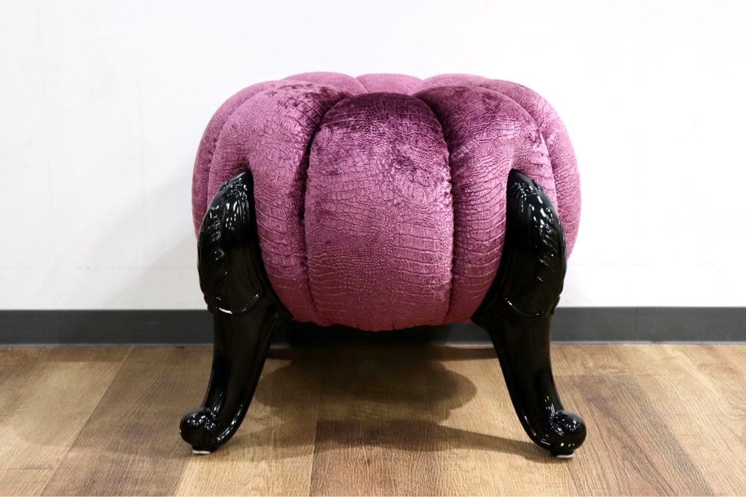 GMHH489F○パンプキンスツール アンティーク調